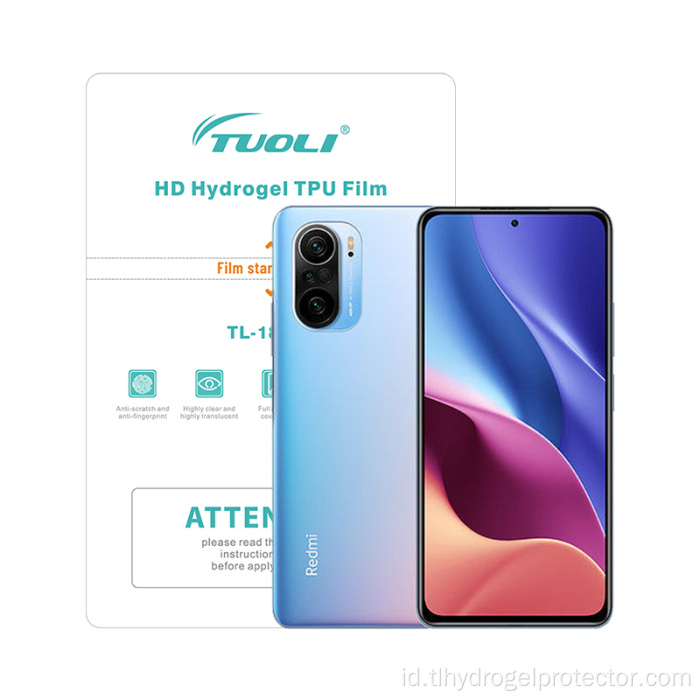 Film Depan Hidrogel Flexible HD untuk Telepon